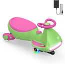 Carro Elétrico Infantil Com Acelerador Nos Pés, Bateria Recarregável E Rodas Com Led