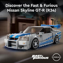 LEGO Speed Champions Nissan Skyline GT-R (R34) - Edição 2 Fast 2 Furious